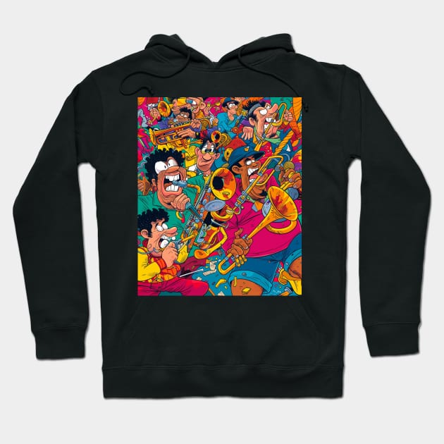 Fat Albert Animated Spin-offs Hoodie by Kisos Thass